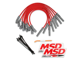 MSD IGNITION 31639 8.5mm Plug Wire Set Ford Raptor 10-15 6.2L Red