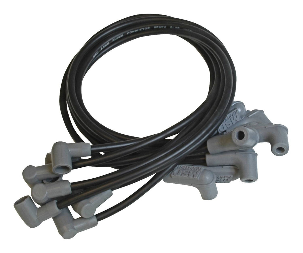 MSD IGNITION 31653 8.5MM Spark Plug Wire Set - Black