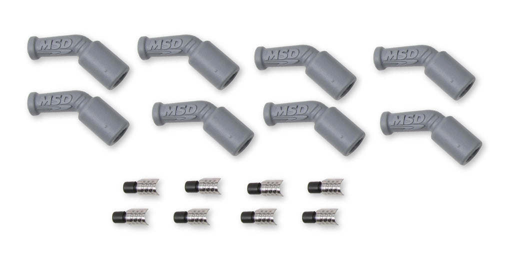 MSD IGNITION 33048 LS1 45 Degree Boot & Terminal Kit  (8pk)