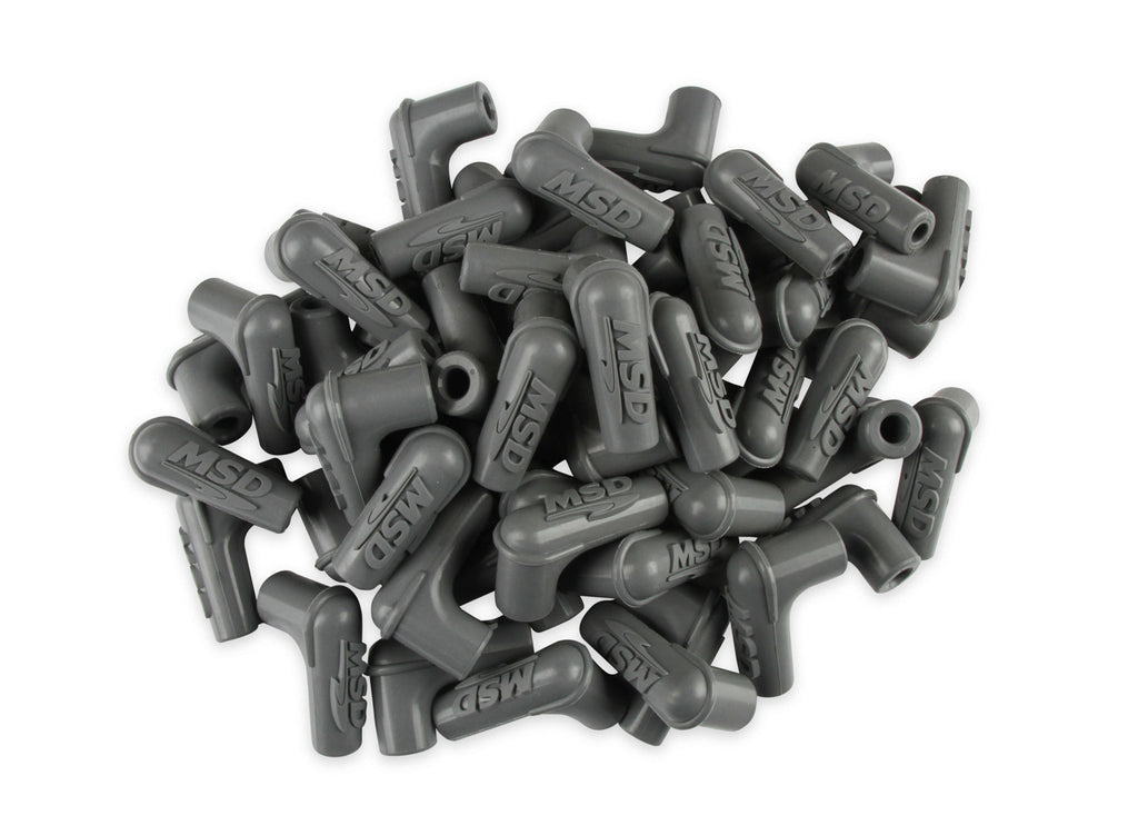 MSD IGNITION 34514 90-Deg Sprak Plug Boots 50pk - Gray