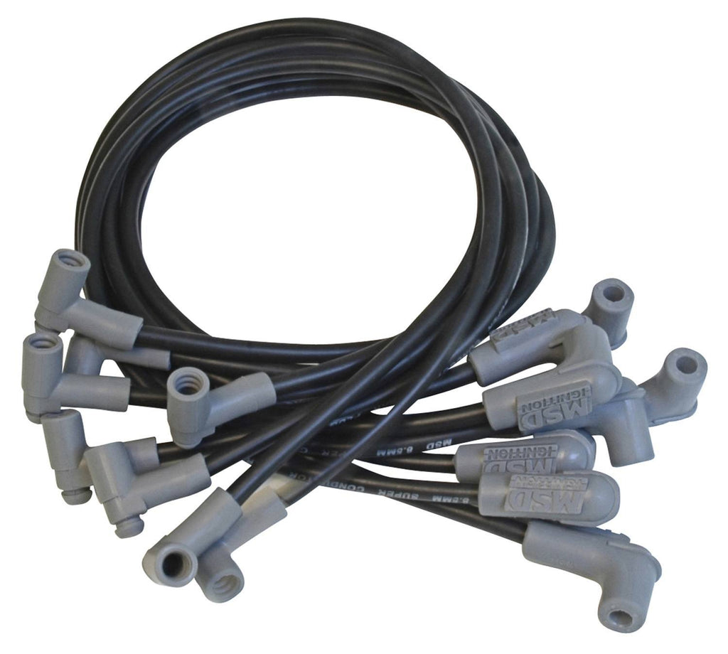 MSD IGNITION 35603 8.5mm Wire Set - BBC w/HEI Tower Cap