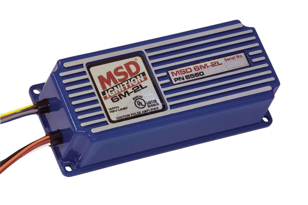 MSD IGNITION 6560 6M-2L Marine Ignition Box w/Rev Limiter