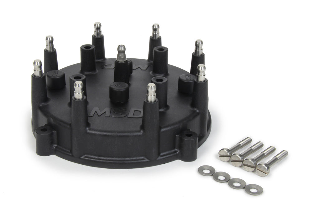 MSD IGNITION 74083 Replacement Cap Black