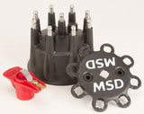 MSD IGNITION 79193 Cap & Rotor Kit Pro Mag Lite - Black