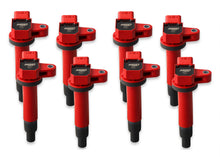 Load image into Gallery viewer, MSD IGNITION 82218 MSD Ignition Blaster Coil Pack Set for Toyota V8 4.7L - Red/Black, Part Number 82218