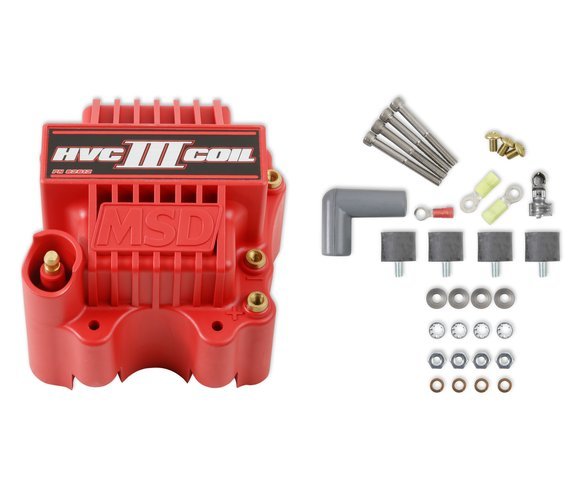 MSD IGNITION 82612 HVC III Ignition Coil Red