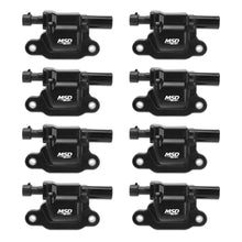 Load image into Gallery viewer, MSD IGNITION 826583 GM LS Coils 8-pk 99-08 Trucks - Black