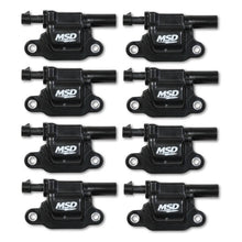 Load image into Gallery viewer, MSD IGNITION 826683 Coil Black Square GM V8 2014-Up 8pk