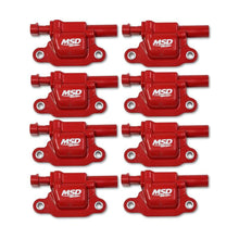 Load image into Gallery viewer, MSD IGNITION 82668 Coil Red Square GM V8 2014-Up 8pk