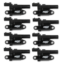 Load image into Gallery viewer, MSD IGNITION 826883 Coil Black Round GM V8 2014-Up 8pk