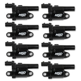 MSD IGNITION 826883 Coil Black Round GM V8 2014-Up 8pk
