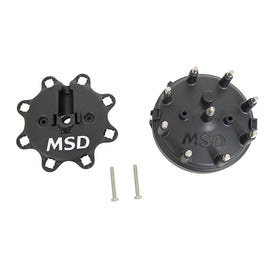 MSD IGNITION 84083 Distributor Cap - Ford HEI- Black