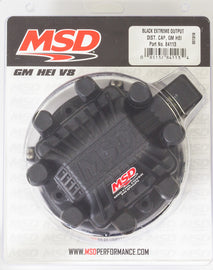 MSD IGNITION 84113 GM HEI Distributor Cap Black