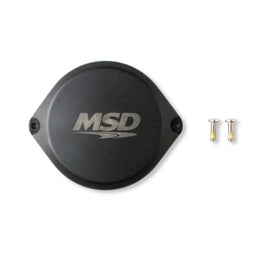 MSD IGNITION 84323 COP Blank Cap for Dual Sync Distributors Black