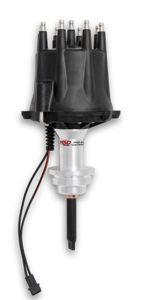 MSD IGNITION 85345 SBM 318-360 Distributor Pro-Billet w/Black Cap