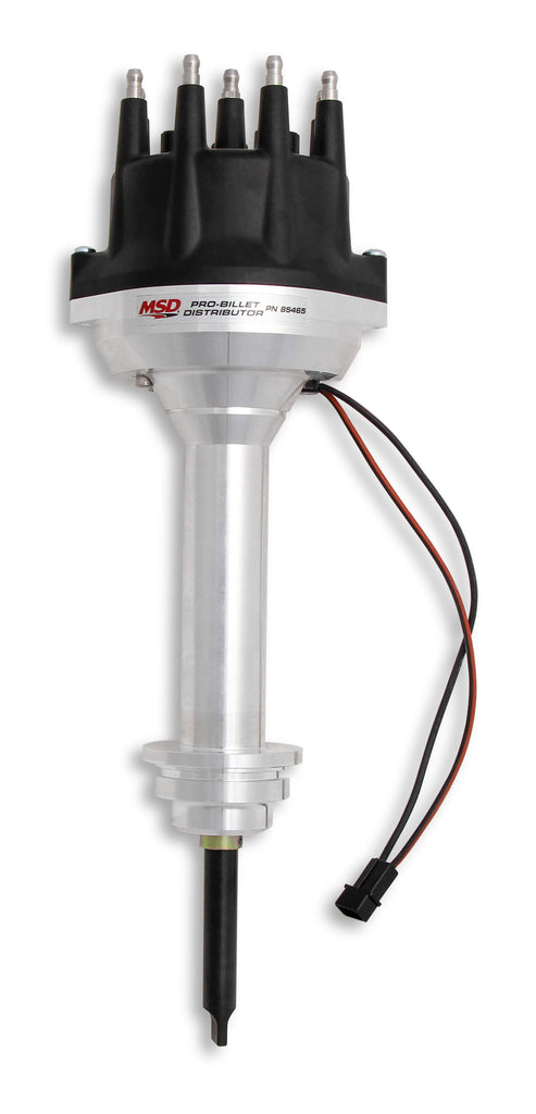 MSD IGNITION 85465 BBM 426-440 Distributor Pro-Billet w/Black Cap
