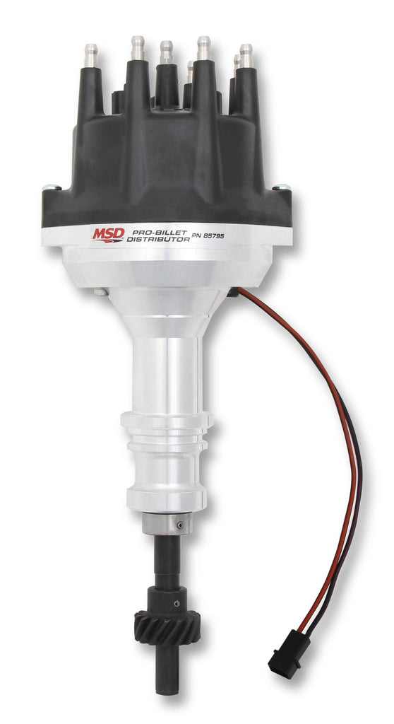 MSD IGNITION 85795 SBF 302 Distributor Pro-Billet w/Black Cap