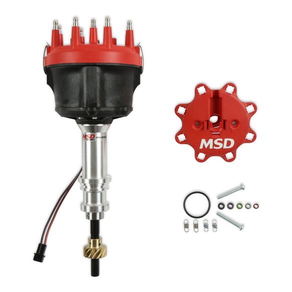 MSD IGNITION 85827 Billet Distributor SBF 302 w/Bronze Gear