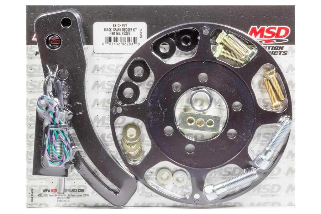 MSD IGNITION 86203 BBC Crank Trigger Kit Black