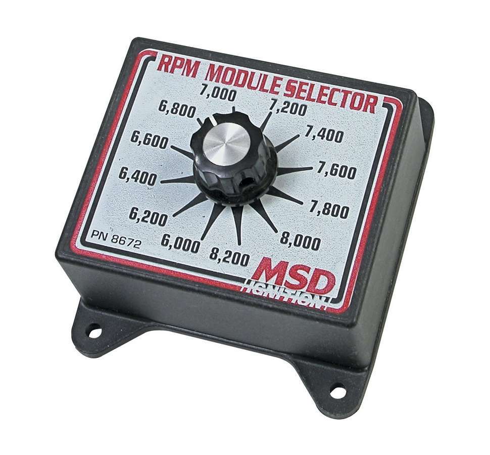 MSD IGNITION 8672 6000-8200 RPM Module Selector