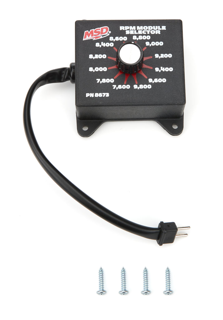 MSD IGNITION 8673 7600-9800 RPM Module Selector
