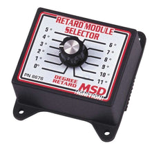 Load image into Gallery viewer, MSD IGNITION 8676 0-11 Degree Retard Module Selector