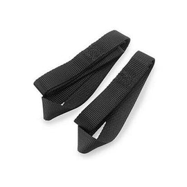 MACS CUSTOM TIE-DOWNS 111224 1in x 24in Loop Strap Black Pair
