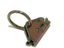 MACS CUSTOM TIE-DOWNS 320001 2in Round Ring E-Track Fitting Each