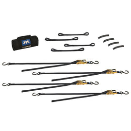 MACS CUSTOM TIE-DOWNS 510001 4 Tie Downs - Motorcycle Pack