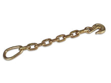 Load image into Gallery viewer, MACS CUSTOM TIE-DOWNS 711838 Chain Extension 3/8in x 18.5in Hook and Oval