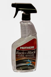 MOTHERS 06924 Back To Black Tire Shine 24oz