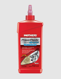 MOTHERS 08808 Power Plastic Cleaner/ Polish 8oz