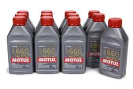 MOTUL USA 101667-12 Brake Fluid 660 Degree Case/12-1/2 Liter