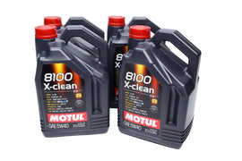 MOTUL USA 102051-4 8100 X-Clean 5w40 Case 4x5 Liter Dexos2