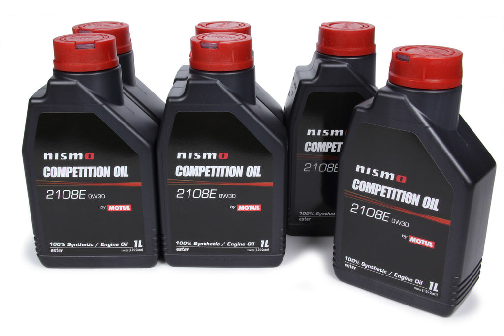MOTUL USA 102497 MOTUL USA Nismo Competition Oil 0W-30 Synthetic Motor Oil – 6 x 1 Liter Bottles