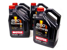 Load image into Gallery viewer, MOTUL USA 102898-4 8100 Eco-Nergy 5w30 Oil Case/4-5 Liters