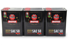 Load image into Gallery viewer, MOTUL USA 104510-6 Classic Oil SAE 50w Case 6 x 2 Liter