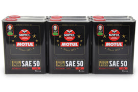 MOTUL USA 104510-6 Classic Oil SAE 50w Case 6 x 2 Liter