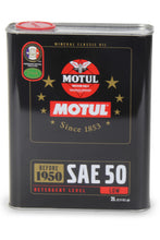 Load image into Gallery viewer, MOTUL USA 104510 Classic Oil SAE 50 2 Liter