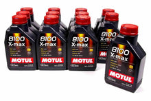Load image into Gallery viewer, MOTUL USA 104531-12 8100 0w40 X-Max Oil Case 12x1 Liter