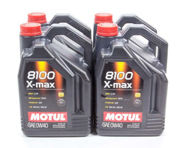 MOTUL USA 104533-4 8100 X-Max 0w40 Case 4x5 Liter