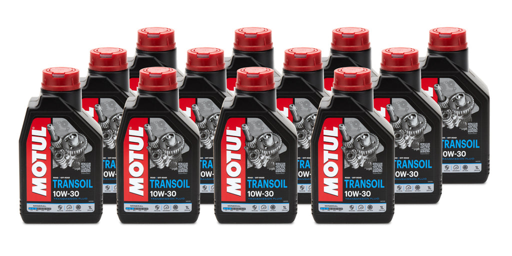 MOTUL USA 105894-12 Transoil 10w30 Case 12-1 Liter Wet Clutch