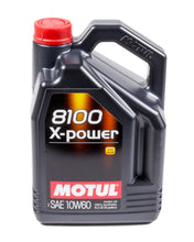 Load image into Gallery viewer, MOTUL USA 106144 8100 X-Power 10w60 5 Liter