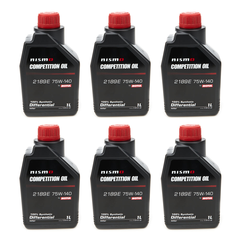MOTUL USA 110535-6 Nismo Competition Oil 75w140 Case 6 x 1 Liter