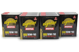 MOTUL USA 110619 MOTUL USA Classic Eighties 10W-40 Semi-Synthetic Motor Oil, Part Number 110619, Case of 10