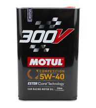 Load image into Gallery viewer, MOTUL USA 110818 300V Competition Oil 5w40 5 Liter
