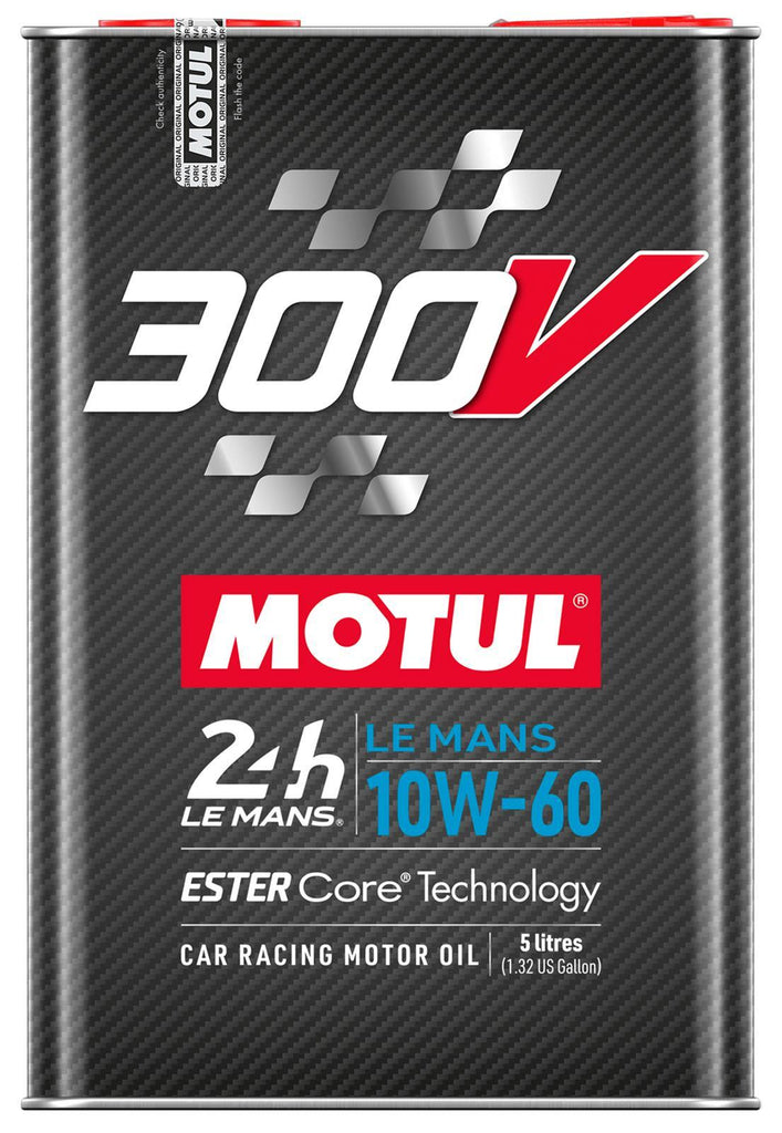 MOTUL USA 110865-4 300V LE Mans OIl 10w60 Case 4 x 5 Liter