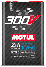 Load image into Gallery viewer, MOTUL USA 110865 300V LE Mans OIl 10w60 5 Liter