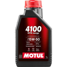 MOTUL USA 113161 4100 Power 15w50 Oil 1 Liter