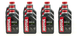 MOTUL USA 114442-12 MOTUL USA Factory Line Shock Oil VI400 Ester - Semi-Synthetic 1L Bottles (Set of 12)
